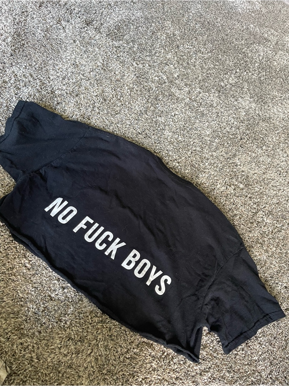 PrettyLittleThing Black Graphic Cotton Tee